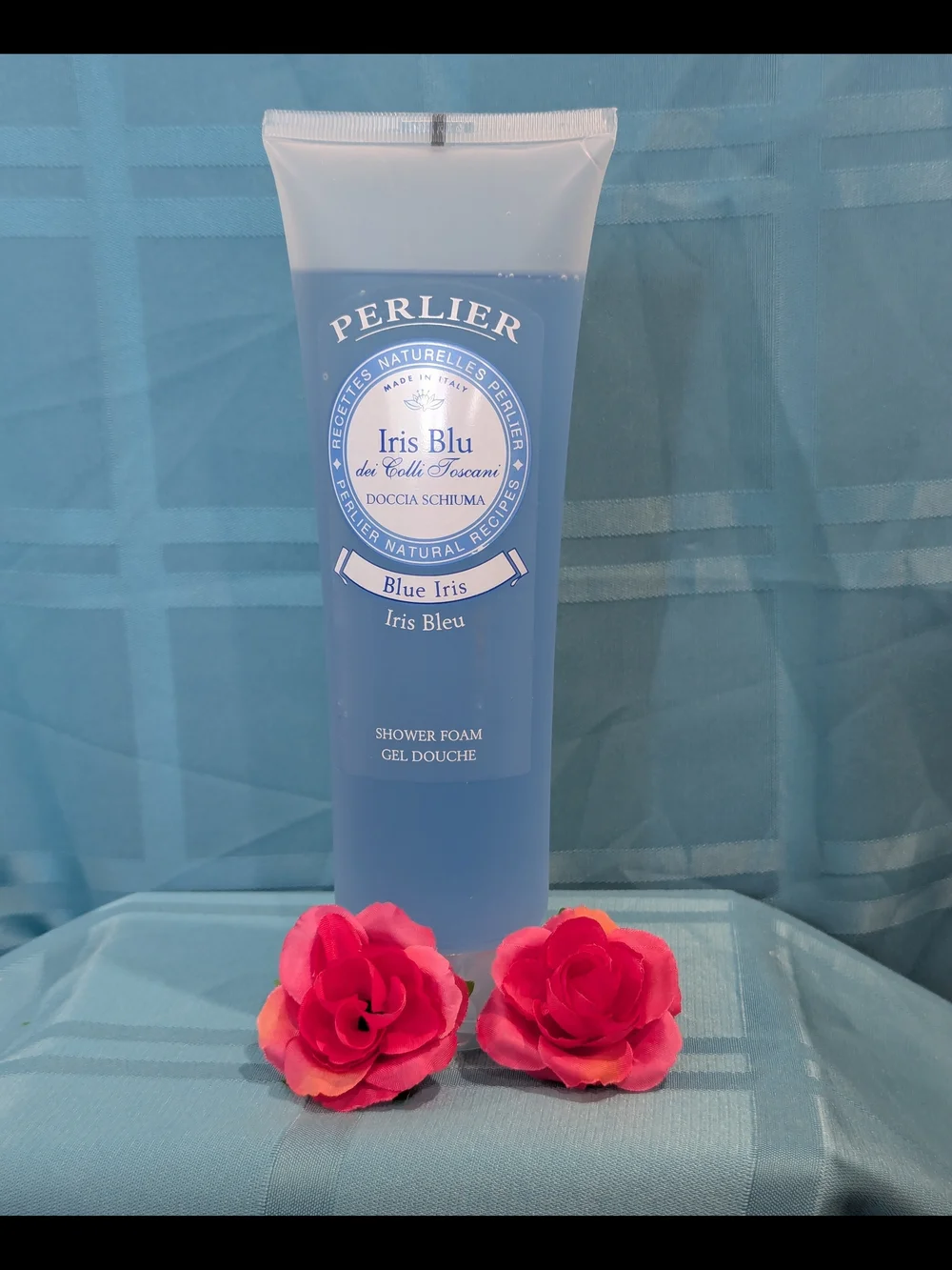 🆕PERLIER Blue Iris Shower Foam Made In Italy  8.4 oz